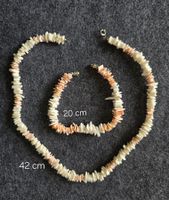 Halskette und Armband Set, Muscheln