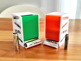 Distributeurs de piles AA et AAA - compacts et pratiques