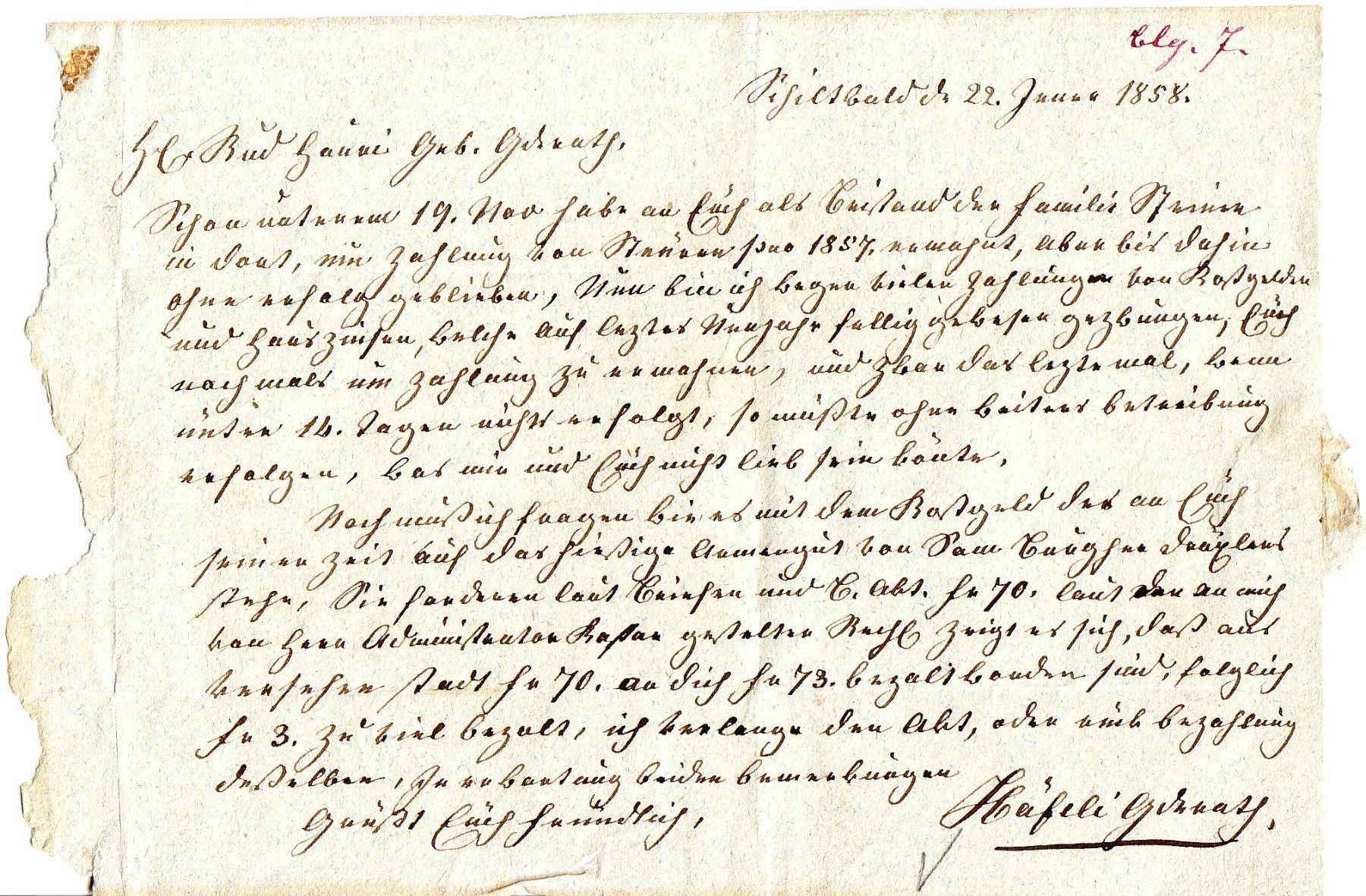 Couverts & Versandtaschen: Brief von Schildwald – Gebraucht aus Brittnau von trouvaille02 1