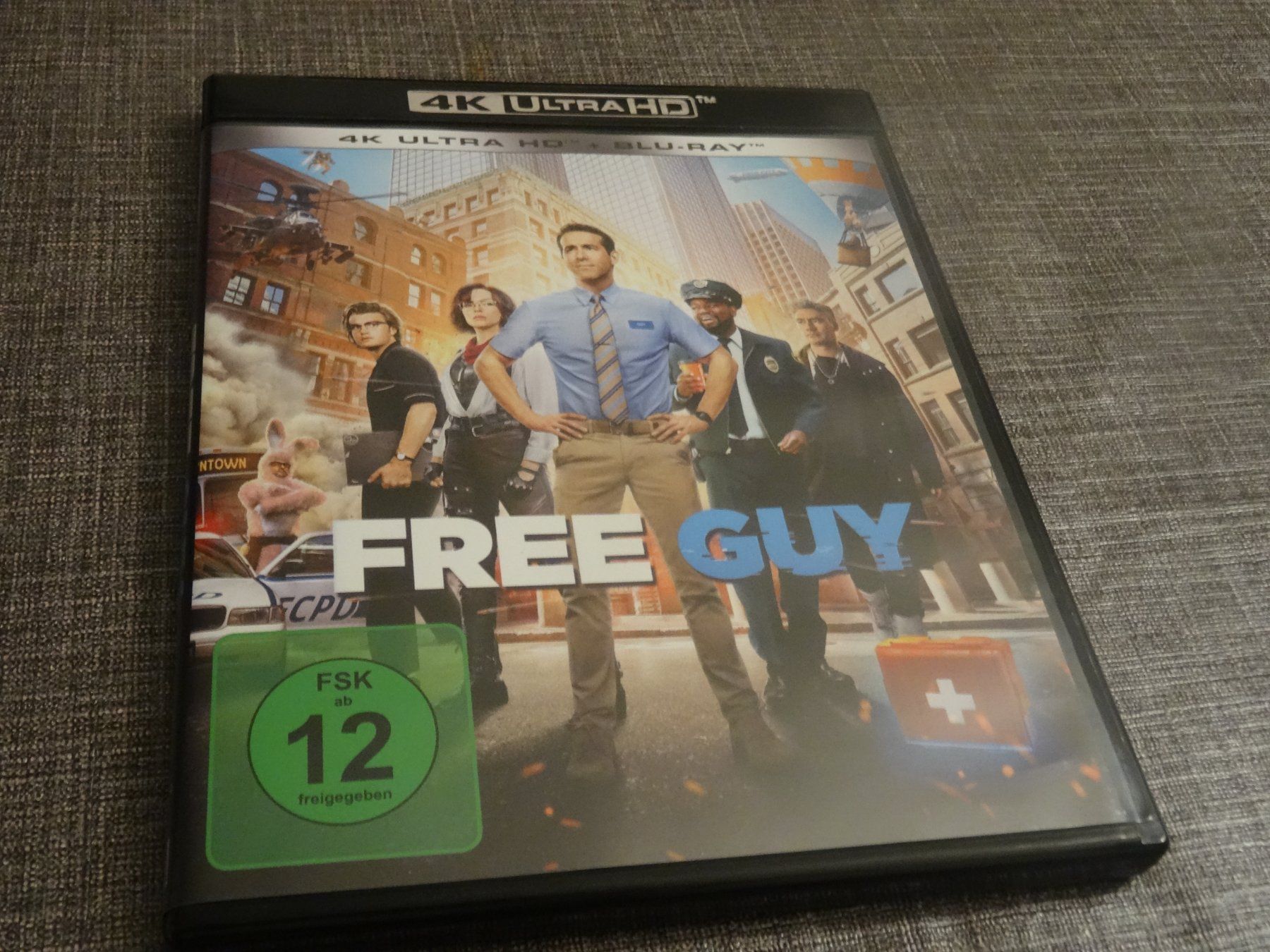 Alle DVDs: Free Guy 4K ULTRA UHD BLU-RAY – Gebraucht aus Olten von Disc-Verkauf