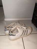 Adidas Superstar Weiss Glitzer Grösse 38 2/3