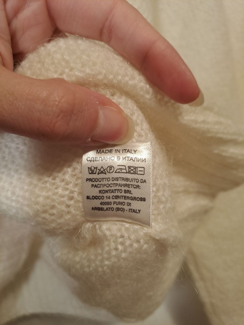 Maglioni & Felpe: Kuscheliger Pullover weiss mit Blumen Gr. S – Usato da Zürich venduto da jun_vh8f 4