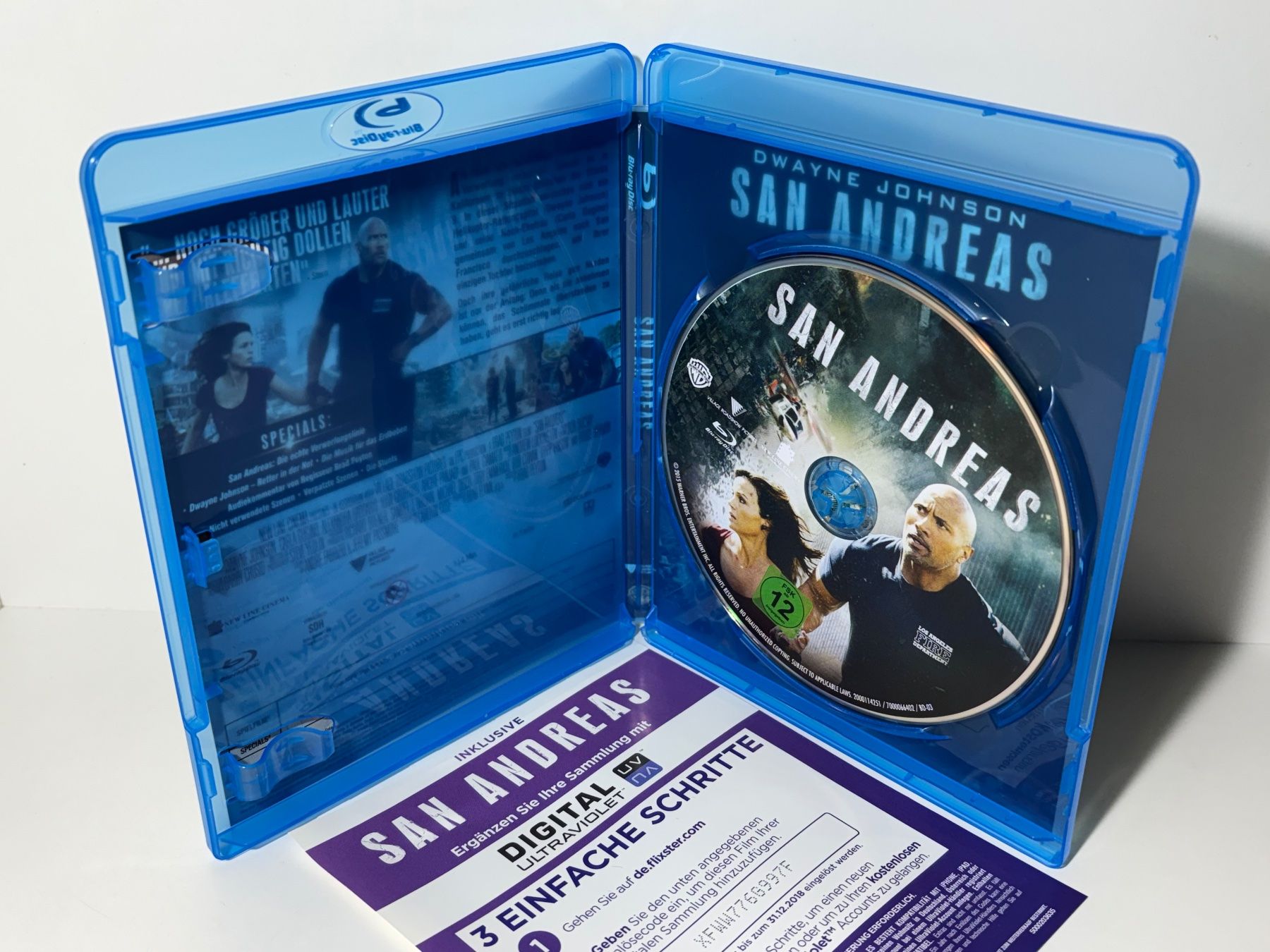 Tutti i DVDs: San Andreas Blu Ray – Usato da Wilderswil venduto da Sstriker 2