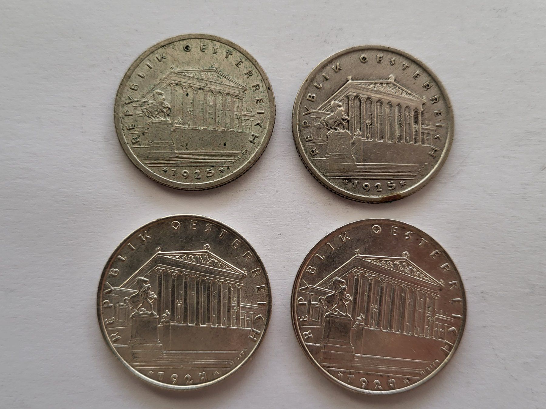 Tutti le monete: 4x 1 Schilling Silber – Usato da Pravidondaz venduto da LVtik
