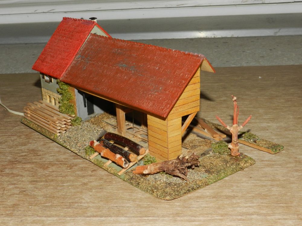 Faller H0 Romantisches Sägewerk aus Holz und Karton (Gebraucht) in Jona ...