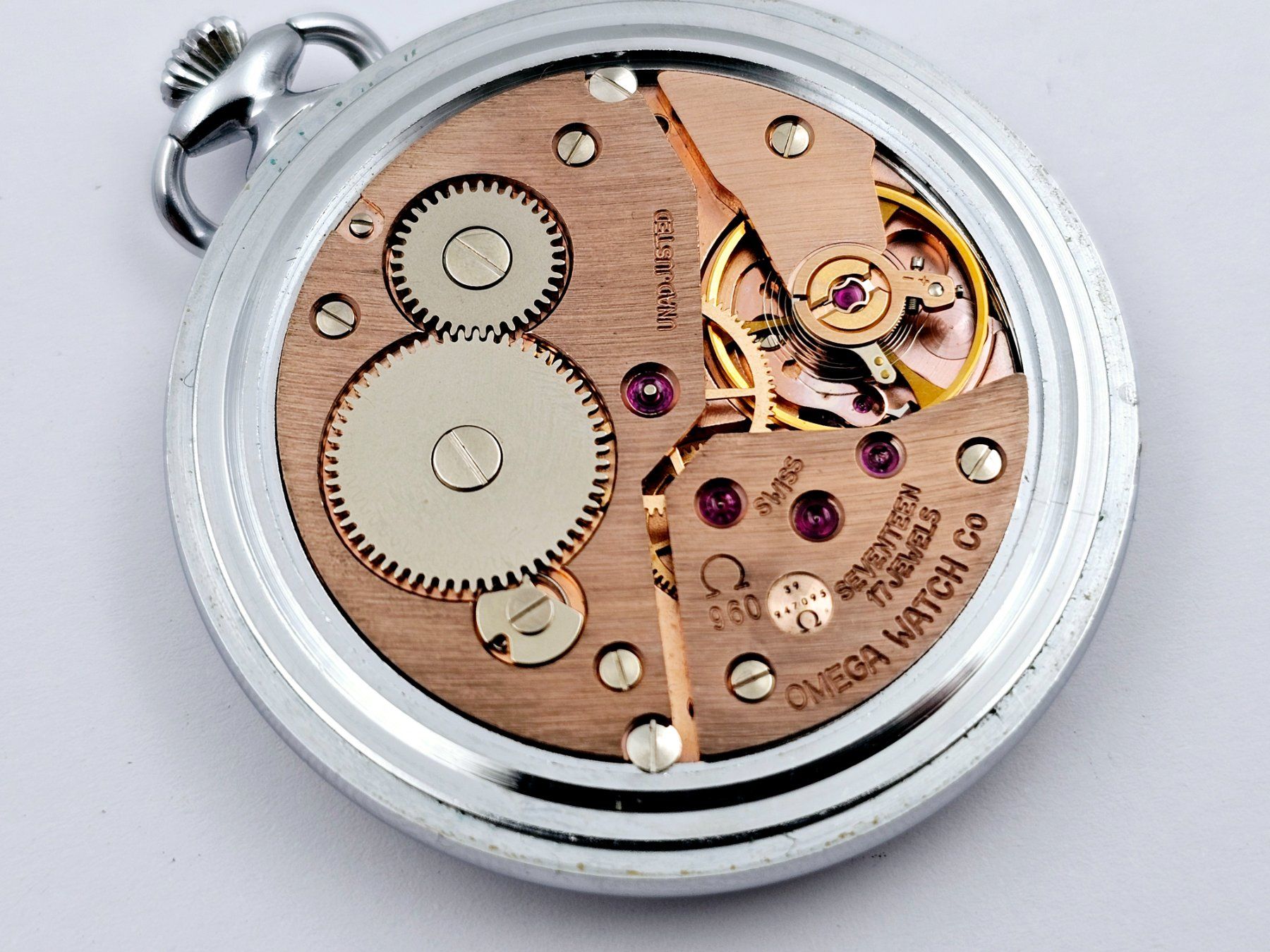 Omega Taschenuhr Ref. 121.1740 Handaufzug Kal. 960 (Gebraucht) in ...