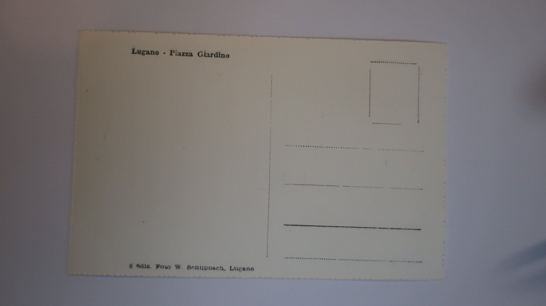 Cartoline postali: Lugano Piazza Giardino – Usato da Cormoret venduto da Pascalll2001 3