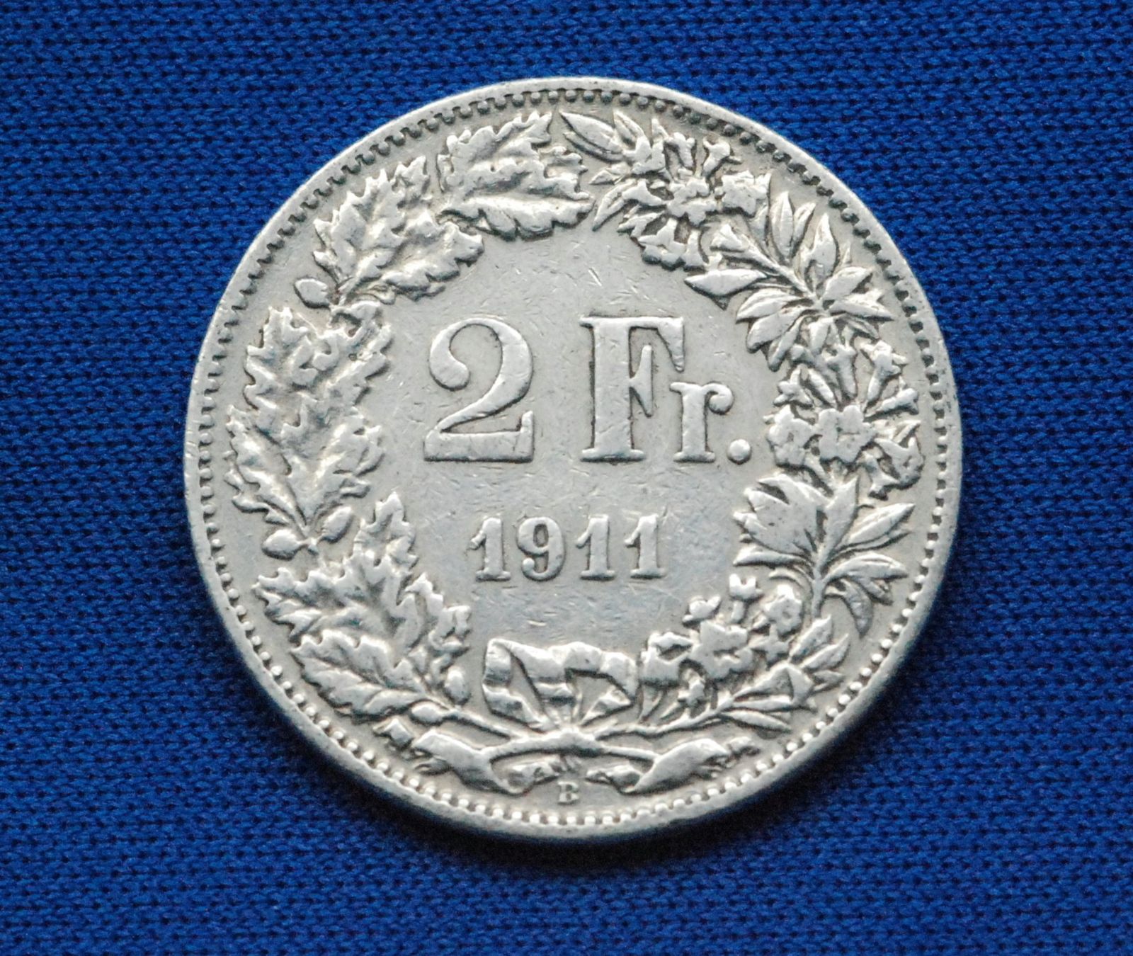 Tutti le monete: Silberner 2.- Jg. 1911, Rar – Usato da Mühlethal venduto da sowato 2