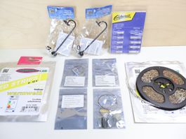 viele LED Lichtstreifen & Laternen & Leuchten Set Modellbahn