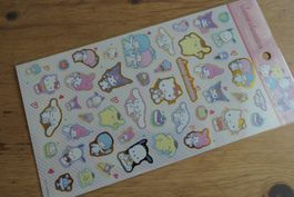 Süsse Sticker - Stickerbogen - Sanrio Character Mix