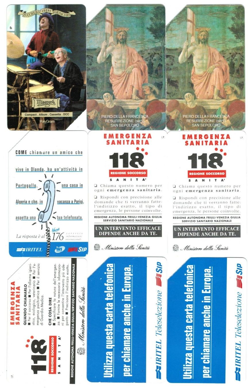 Telefon- & Taxkarten: 9 Telefonkarten Italien – Gebraucht aus Zürich von Tolima194
