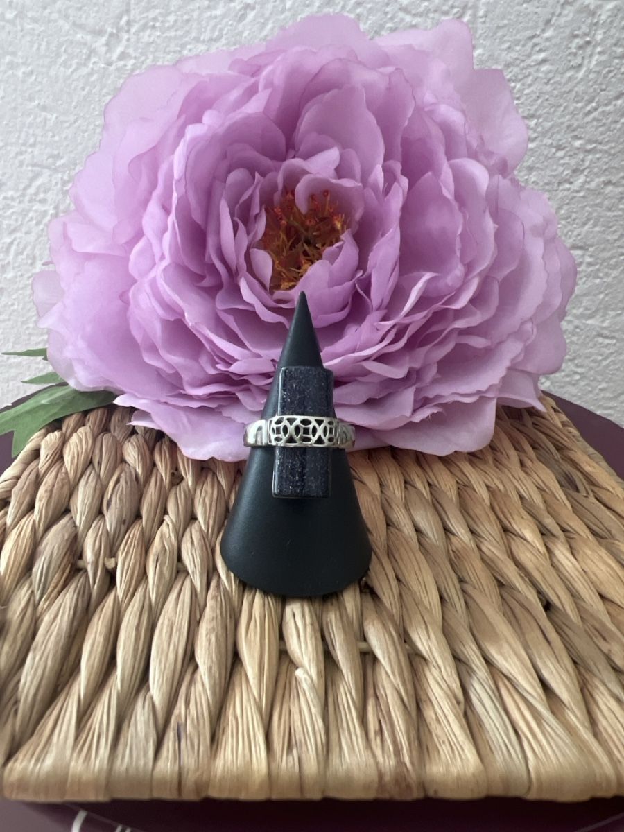 Anelli: Silberring mit Blaufluss – Nuovo (secondo la descrizione) da Seon venduto da Sunny-Schmuck78