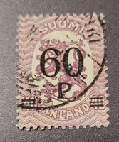 Finnland alte briefmarke