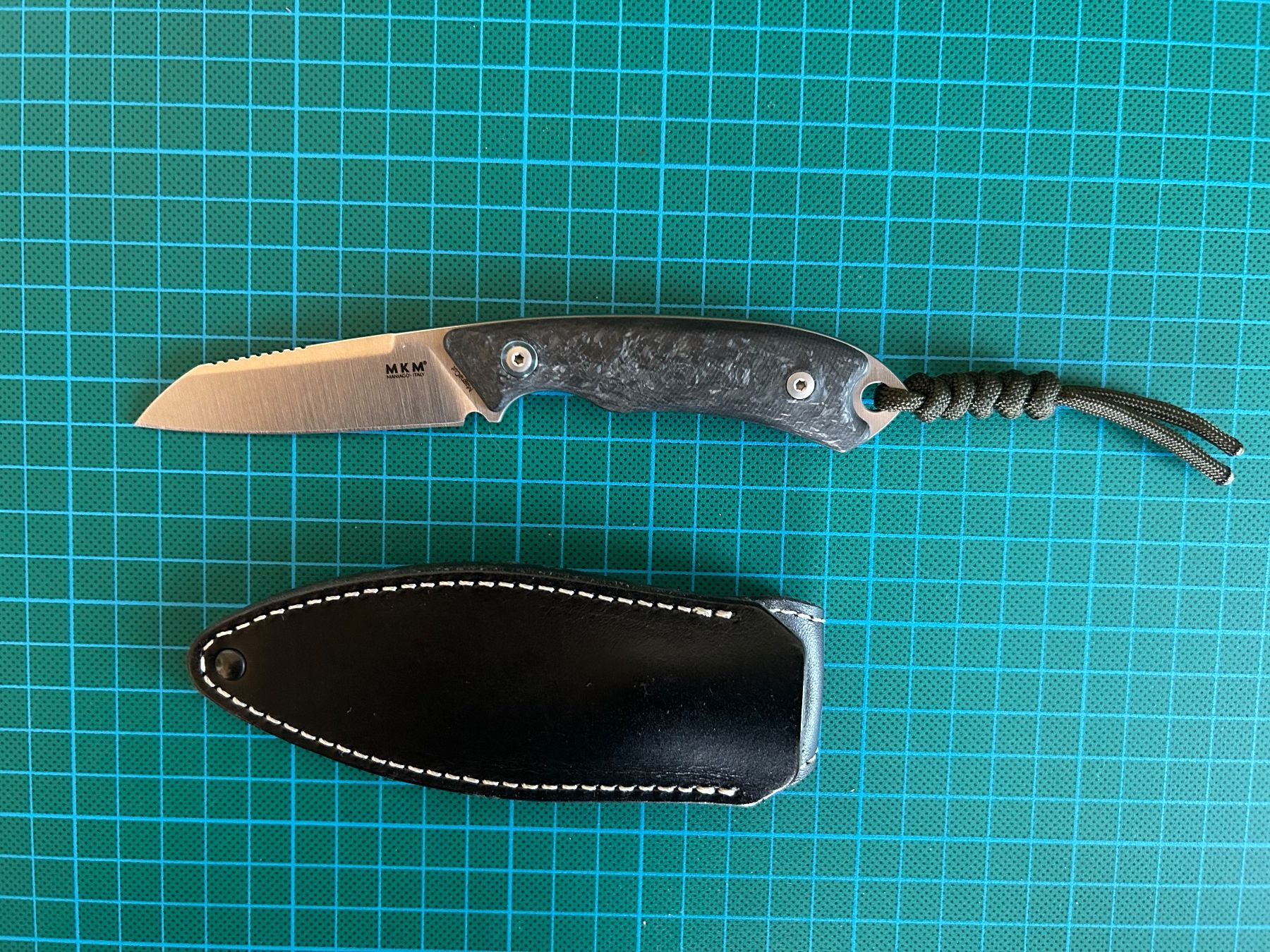Coltellini militari: Coltello MKM Pocket Tango 2 Marble CF – Usato da Remigen venduto da chr_5jjj