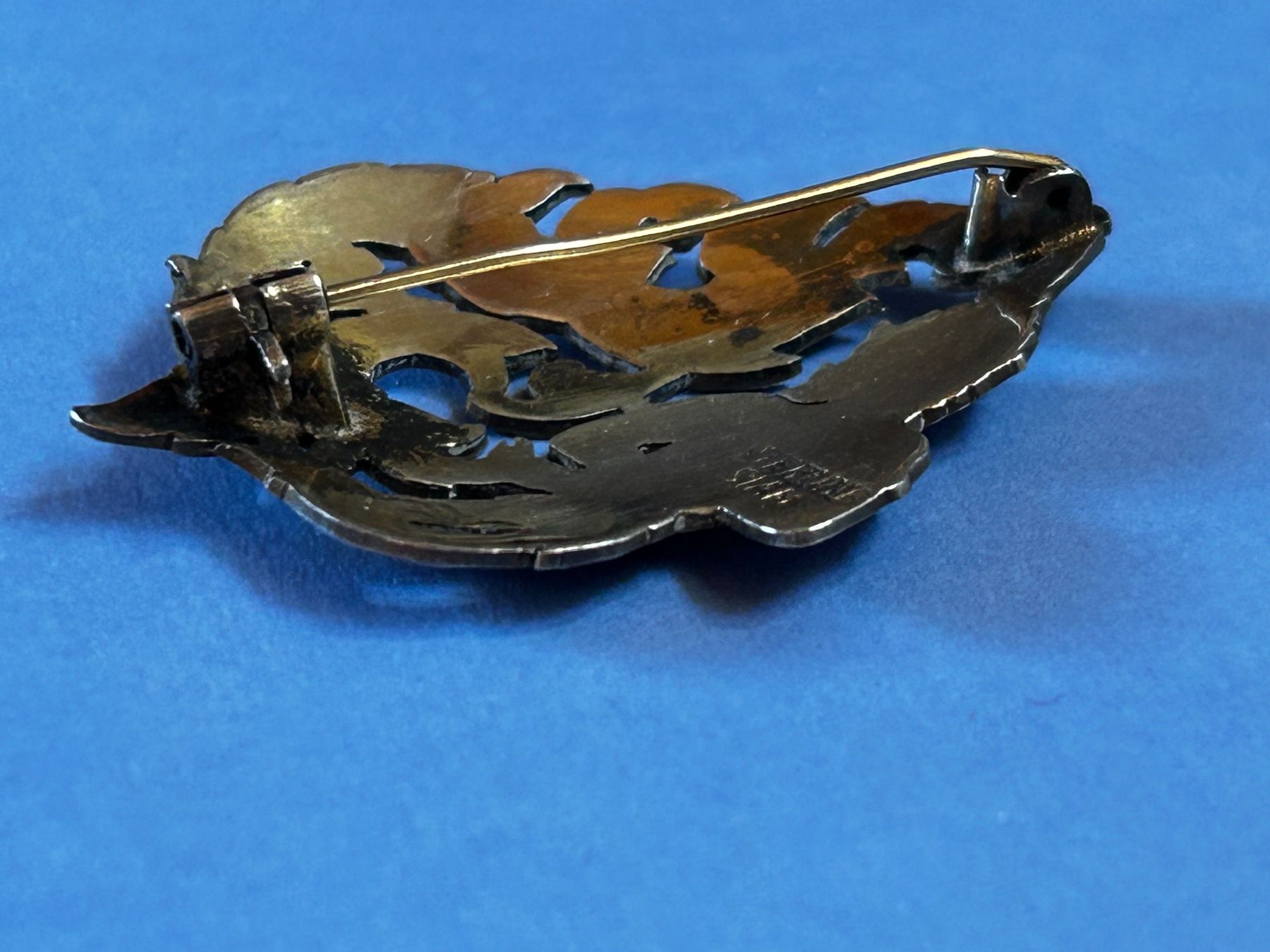 Broschen & Nadeln: Silberbrosche rot emailliert Indonesien (4cm) – Gebraucht aus Dittingen von Bellevista 6