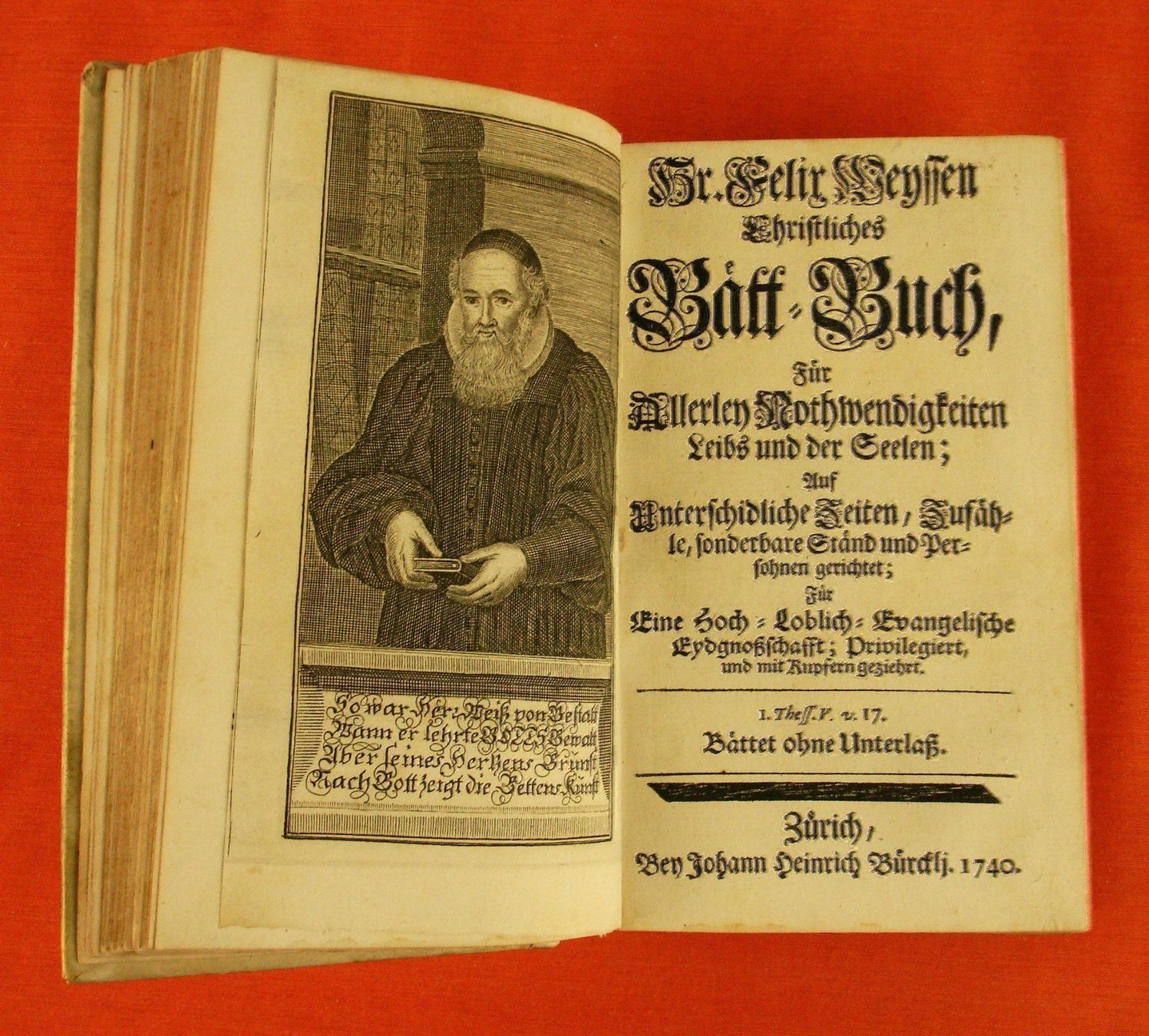 Bücher: CHRISTLICHE BAETT- UND STERB-KUNST, 1740 – Gebraucht aus Grüningen von Kartensammler 4
