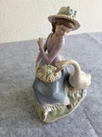 Porzellanfigur Lladro Mädchen mit Gans