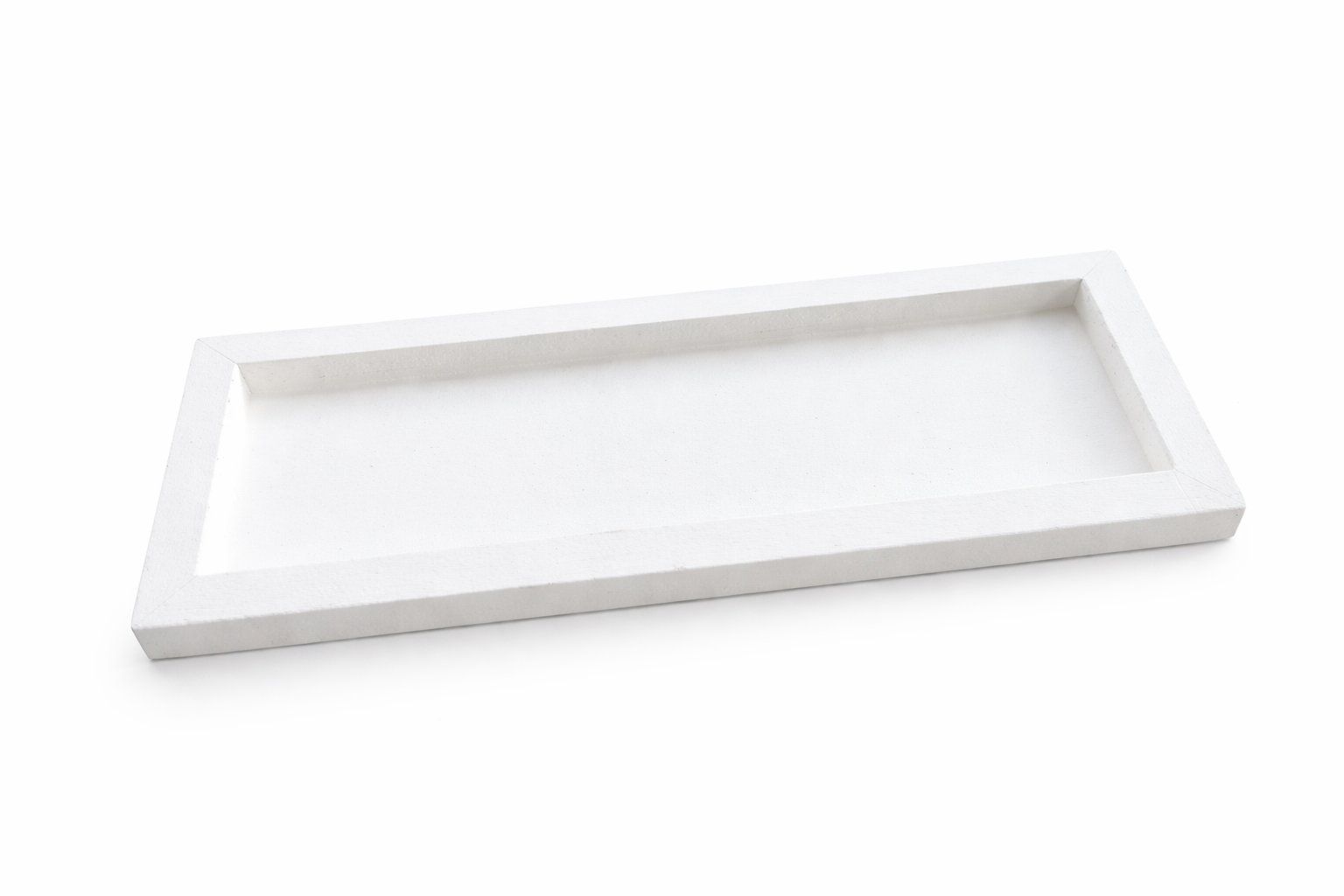 Wände & Decken: Dekotablett Weiss rechteckig 26x11 cm – Neu (gemäss Beschreibung) aus Fully von VaneaSelection 2