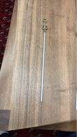 Antiker Spiessträger Türkeistyle, 20 cm, Goldfarbig, Haken, 