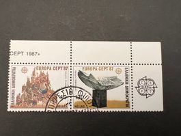 Griechenland CEPT 1987 mit Erstag ʘ  (2252)