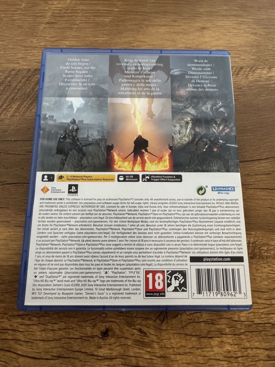 Sony Jeux: Jeu PS5 Demon's Souls – D'occasion à Brügg BE par Goob 1