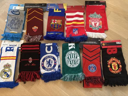 11 Fussballschals verschiedene Vereine 🇺🇸🏴󠁧󠁢󠁥󠁮󠁧󠁿