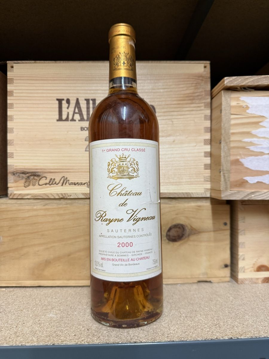 Vins: Château de Rayne Vigneau 2000  – Neuf avec emballage d'origine à Troinex par Airain