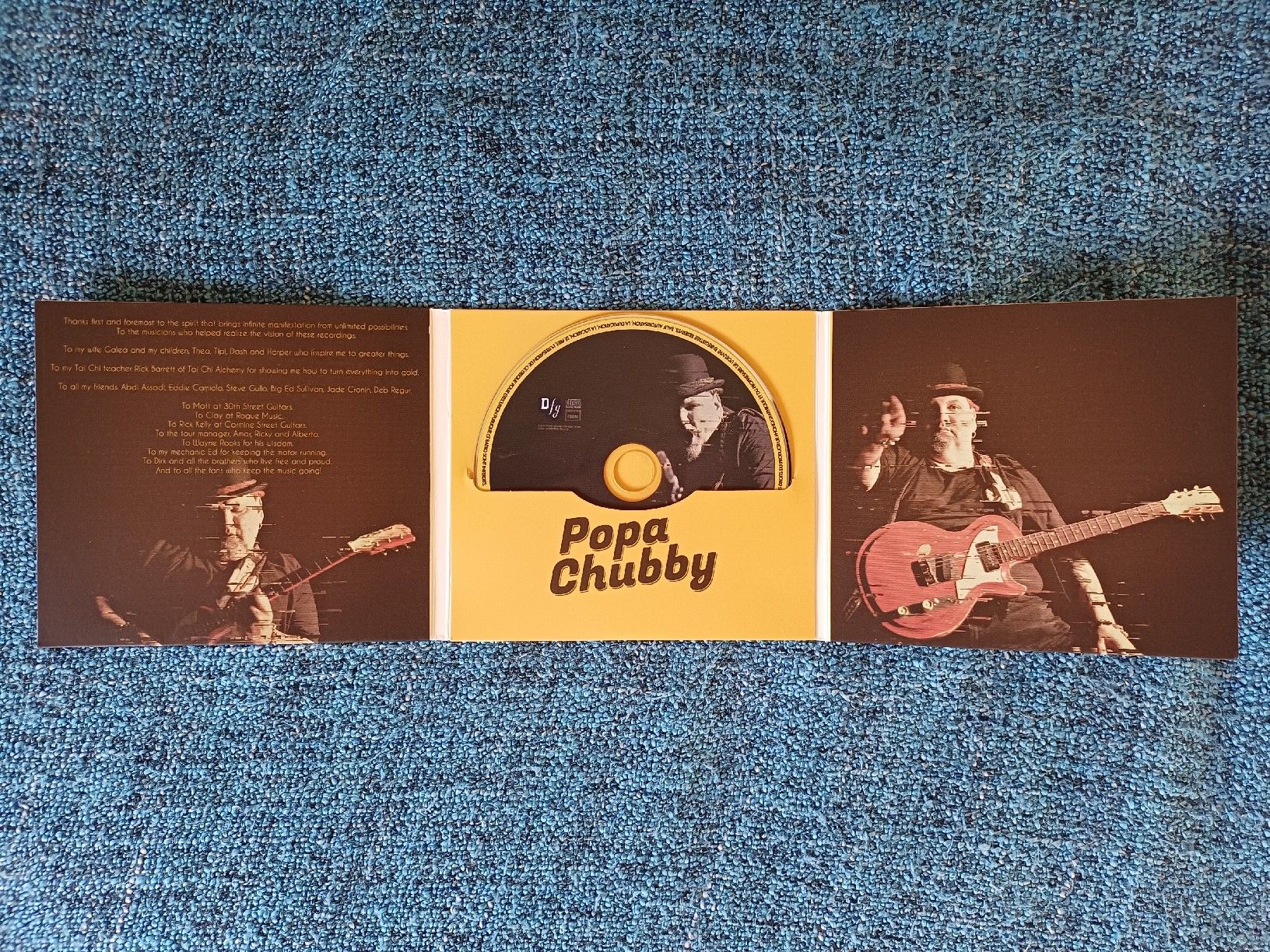 CDs: Popa Chubby "Back to New York city" CD  – Neu (gemäss Beschreibung) aus Begnins von Drastic-Sound 3