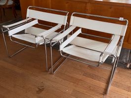 Ein, „Wassily-Chair“Replikat von Marcel Breuer, 80er