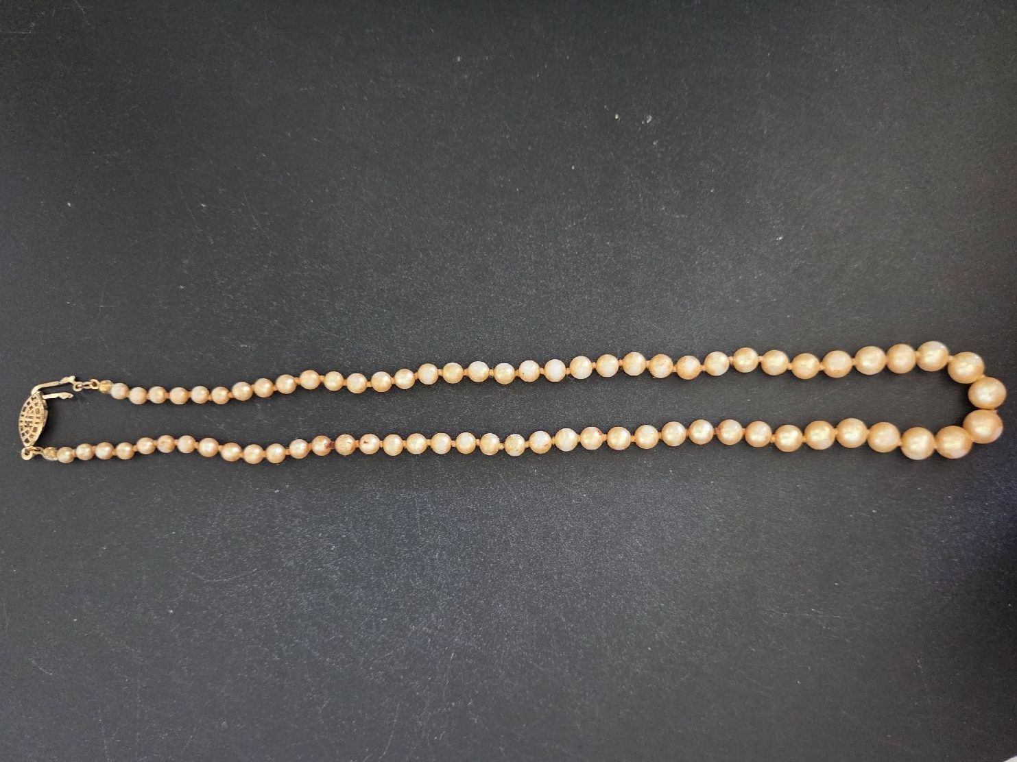 Ketten: Collier de perles fantaisies vintage – Gebraucht aus Territet von Cenh 2