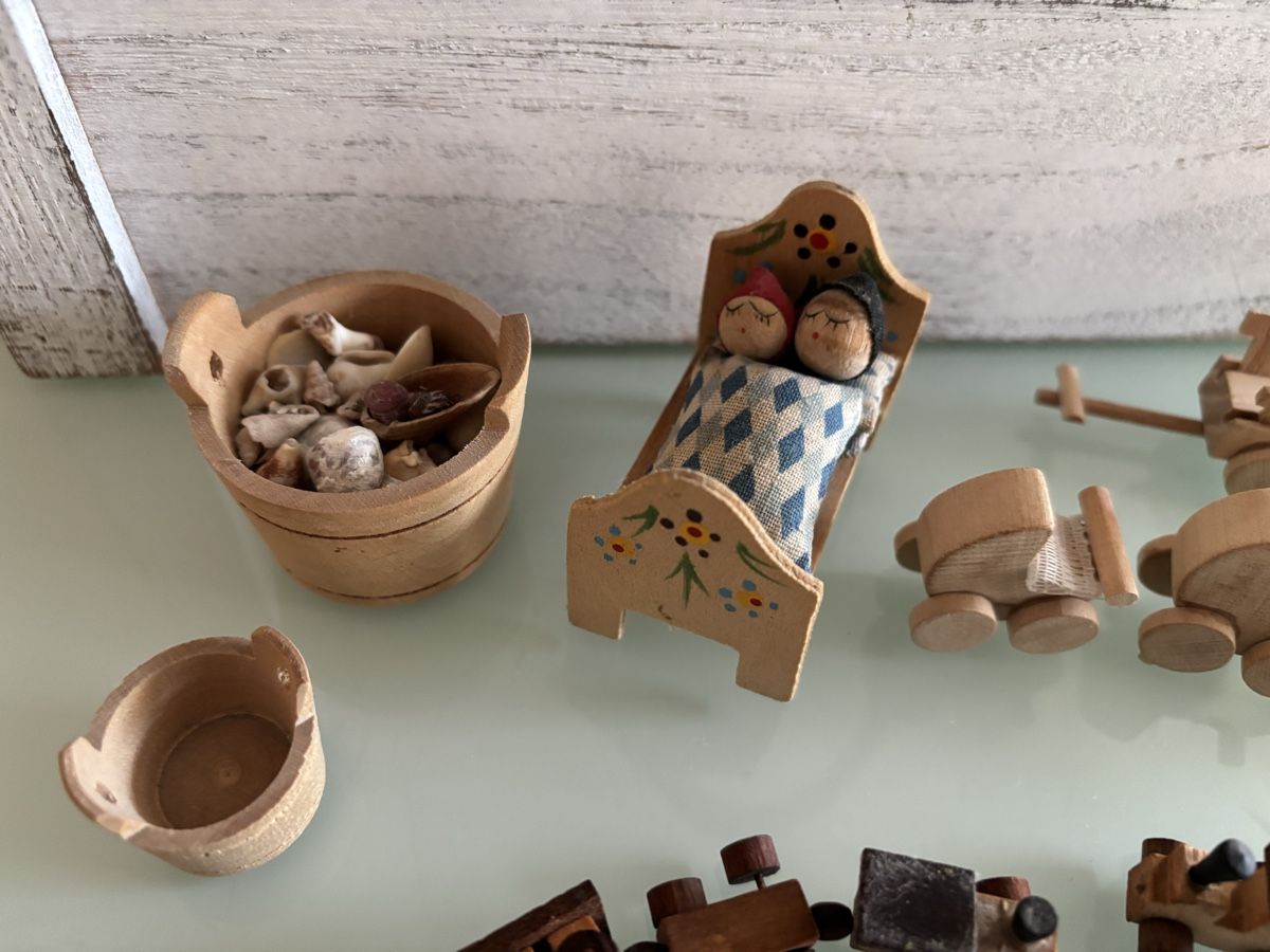Giocattoli: 9 Holzminiaturen vintage – Usato da Flums venduto da Limatools 3