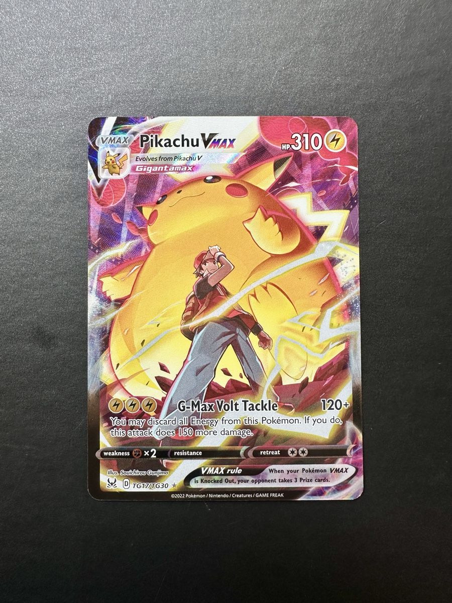 Pokémon Carte collezionabili: Pikachu VMAX #TG17 - Pokemon Lost Origin – Usato da Bern venduto da HugoStiglitz11