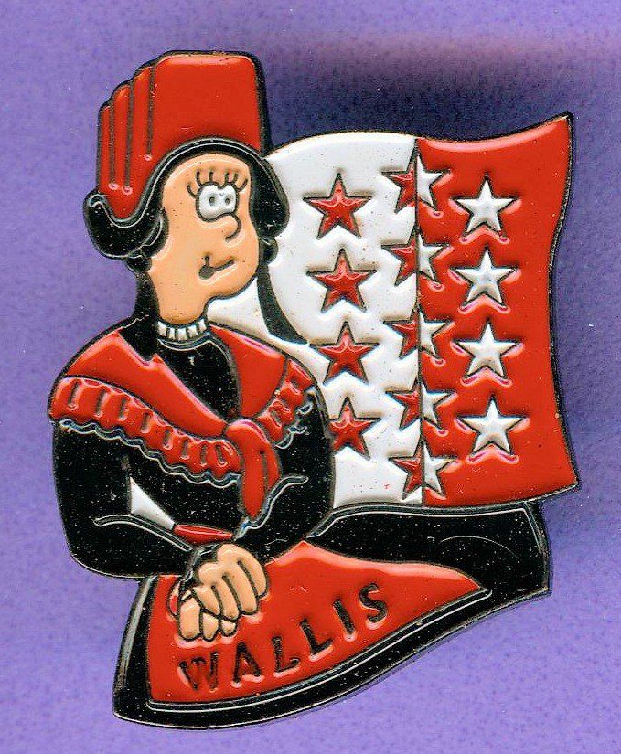 Placchette & Badge: Wappen & Tracht   WALLIS – Usato da Winterthur venduto da Sammleroase