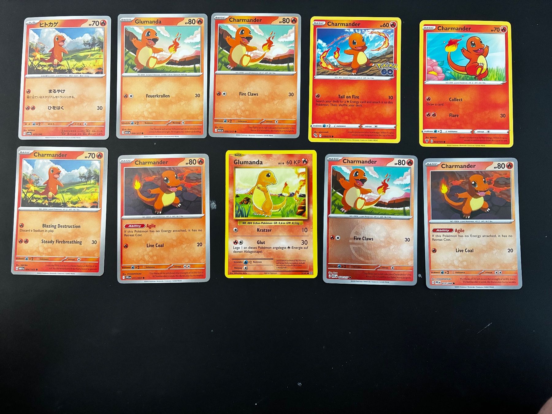 Pokémon Carte collezionabili: Pokemon Sammlung - Charmander - de, en, jp – Nuovo (secondo la descrizione) da Hütten venduto da yve_tf69