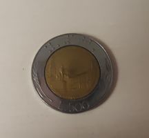 Italienische 500 Lire 1988, guter Zustand, Italien, selten