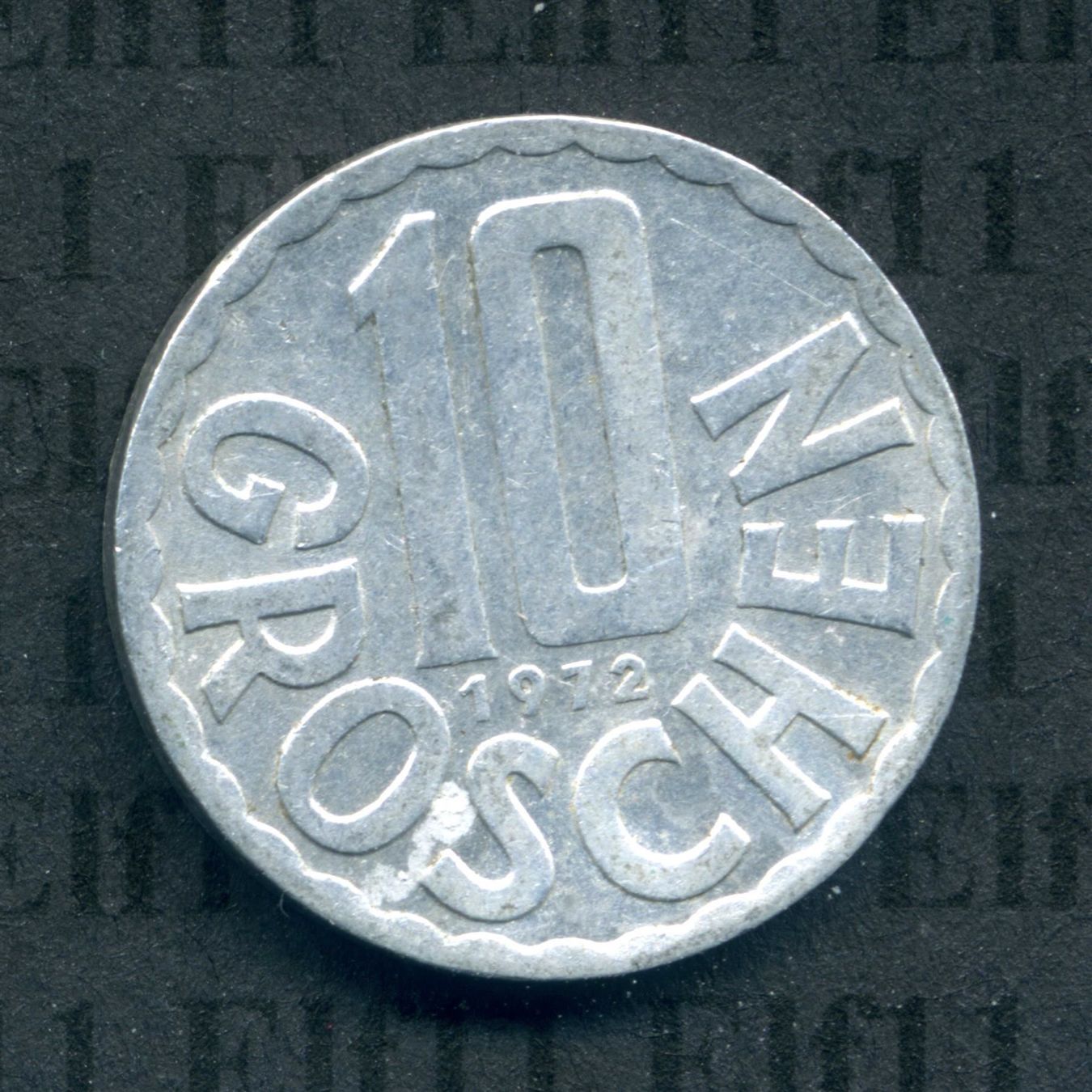 Tutti le monete: ATS___0.10 1972 ss-vz 10 Groschen – Usato da Widnau venduto da Elf11