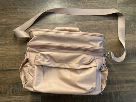 Kühltasche mit vielen Fächern To-Go rosa