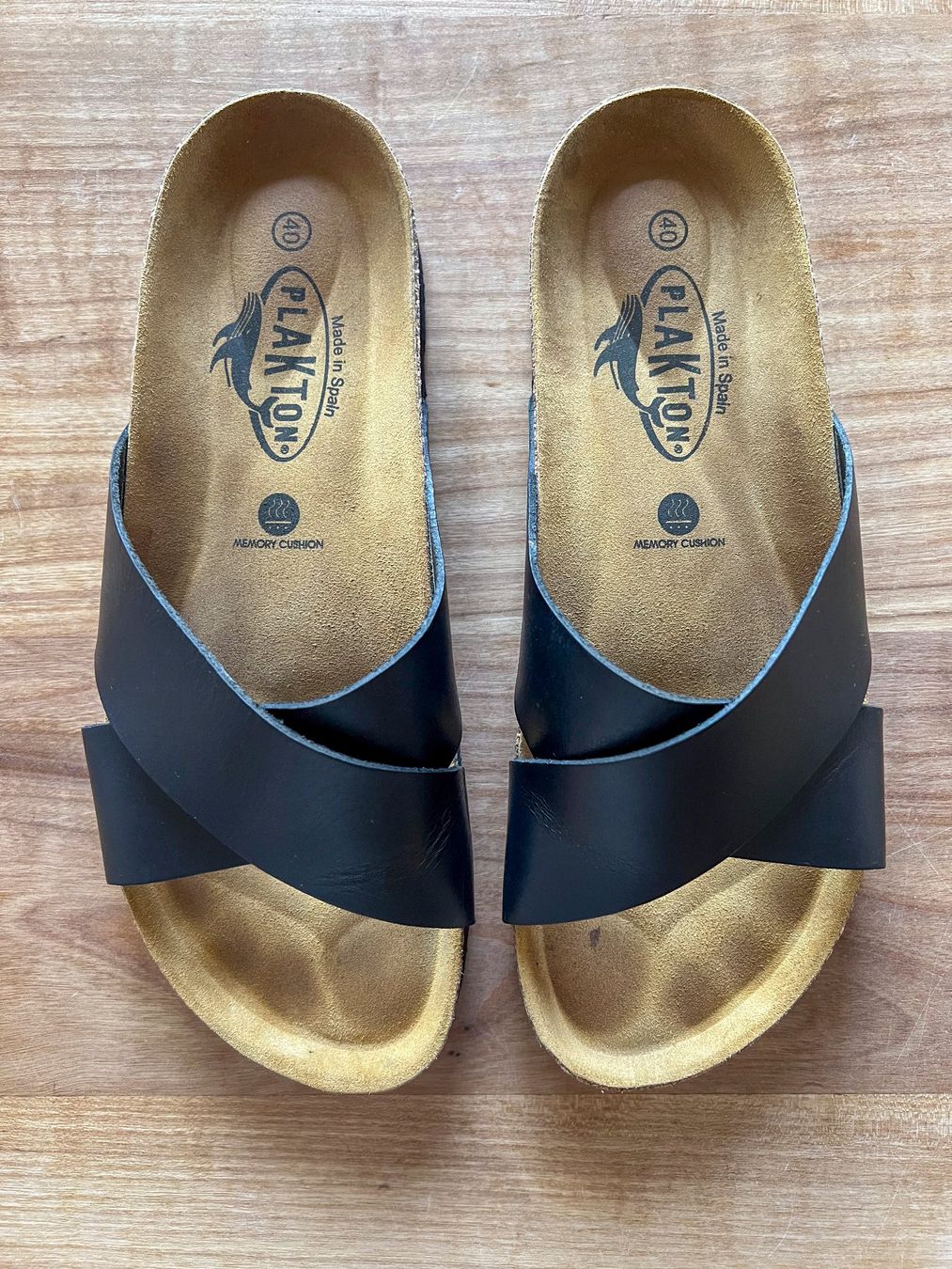 Damenschuhe: Plakton Sandalen, schwarz, Grösse 40/41 – Gebraucht aus Winterthur von Ael_ 1