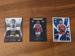 3 Match Attax Karten 