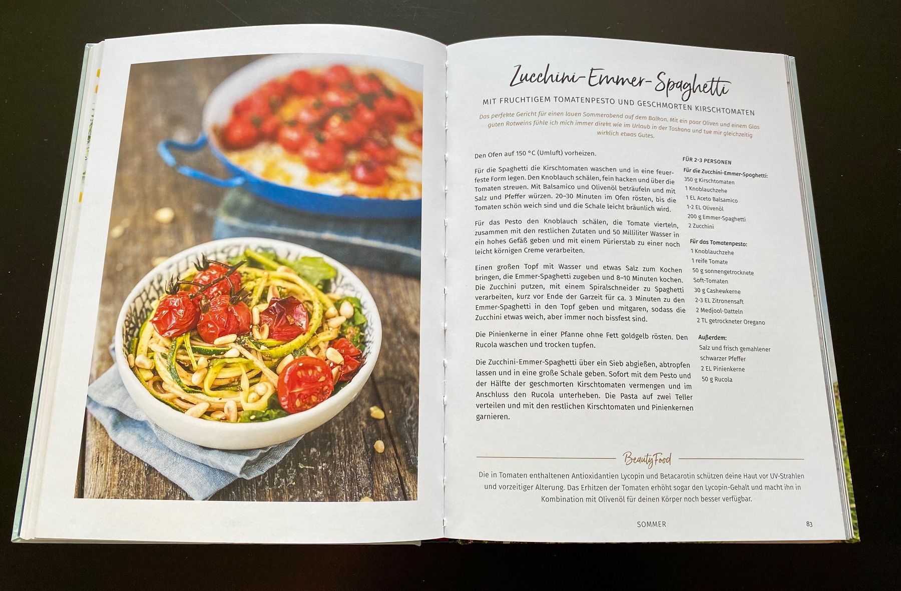 Libri: Beauty Food / Kochbuch – Usato da Nussbaumen AG venduto da schuba2000 5