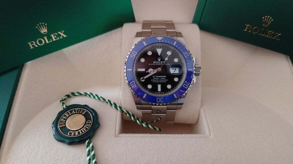Rolex weissgold submariner hot sale