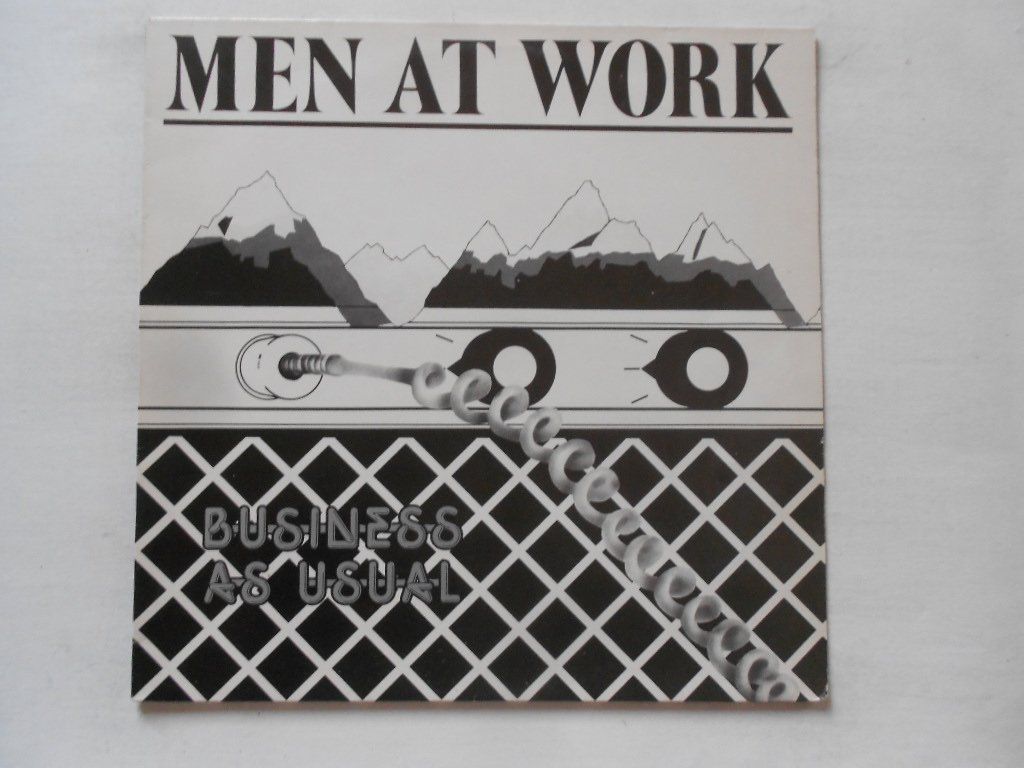 Dischi in vinile: MEN AT WORK  -  BUSINESS AS USUAL – Usato da Bex venduto da Giorgiob