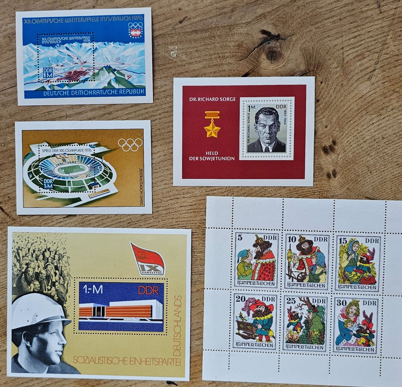 Tous les timbres: DDR 5 Blocks ** – Neuf (Voir description) à Les Valettes par Nuba1