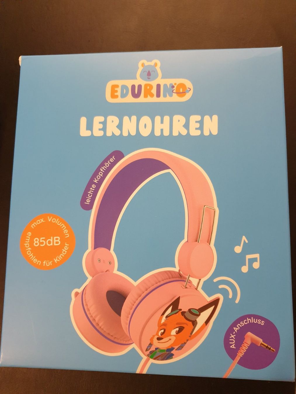 Kopfhörer: Edurino Kopfhörer -DE- Rosa – Gebraucht aus Rain von chesz