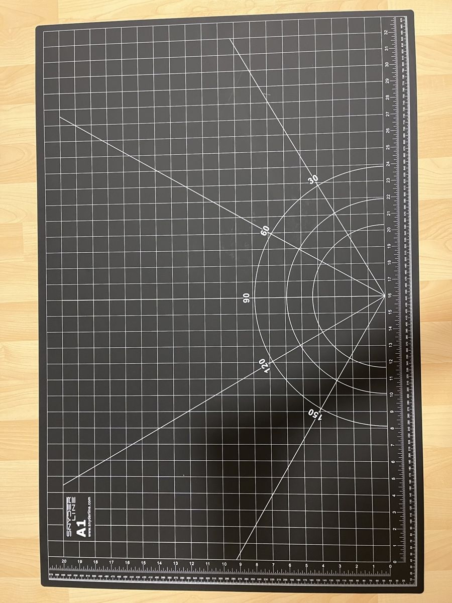 Bastelsets: Schneidematte A1 60 x 90 cm, doppelseitige Bastelmatte – Neu und originalverpackt aus Nussbaumen AG von c.4 1