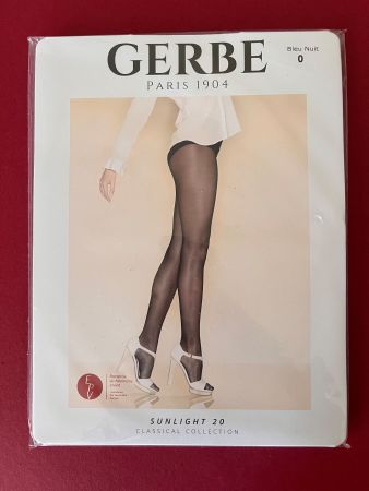 GERBE, Strumpfhose SUNLIGHT 20, Grösse XXS (0), Dunkelblau
