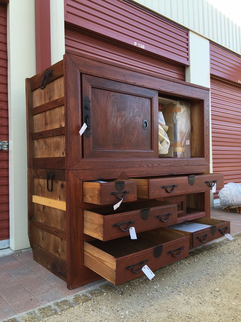 Cassettiere: Tansu Meiji japonais commode bois massif – Usato da Lausanne venduto da makenaikimuchi 6