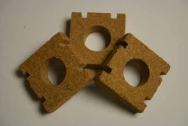 3 plioirs liège pour buldo de 24 mm