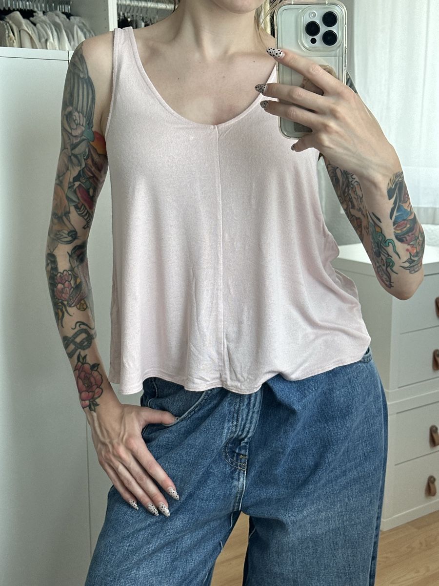 Topshop Top: TOPSHOP Top Rosa Grösse 36  – Usato da Frauenfeld venduto da vanyllua