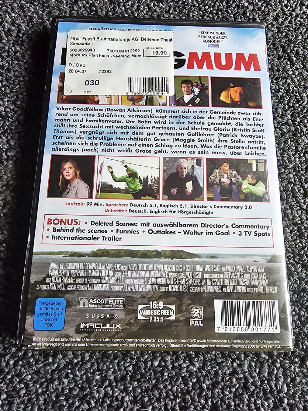 Tutti i DVDs: KEEPING MUM DVD (20696) – Usato da Ruswil venduto da jan_bxl5 1